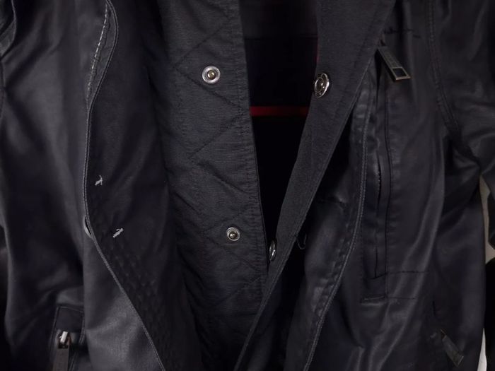 Mens Superdry Double Blacklabel Wax Coat