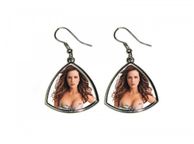 main image for ad Personalised photo Triangle Shaped Hanging Earrings