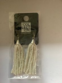New Debenhams Pearl Earrings