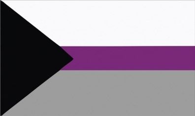 Demisexual Pride flag FREEPOST