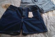 Two Pairs of denim shorts size 14