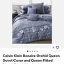 Calvin Klein Bonaire Orchid single Duvet Cover and 1 pillow sham Image 6