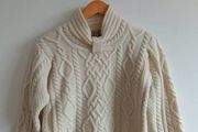 Aran Sweater Market - 100% Merino Wool Aran Sweater