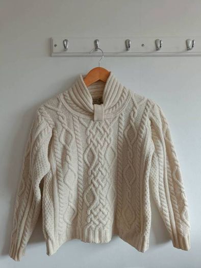 Aran Sweater Market - 100% Merino Wool Aran Sweater