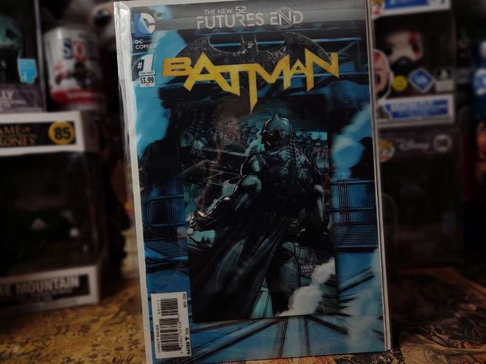 Batman: Futures End ! One-Shot ! Jason Fabok 3-D Motion Cover ! 2014 ! by DC Comics !