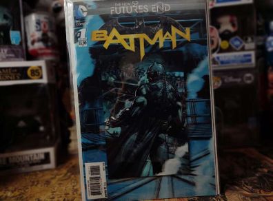 Batman: Futures End ! One-Shot ! Jason Fabok 3-D Motion Cover ! 2014 ! by DC Comics !