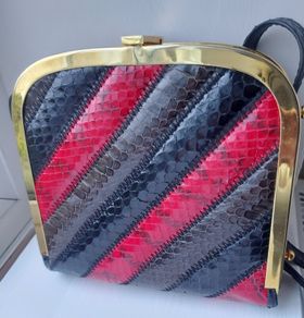 Leather shoulder/ crossbody bag