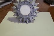Photo frame sunburst