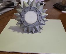 Photo frame sunburst