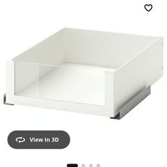 Ikea Komplement Drawer with glass front