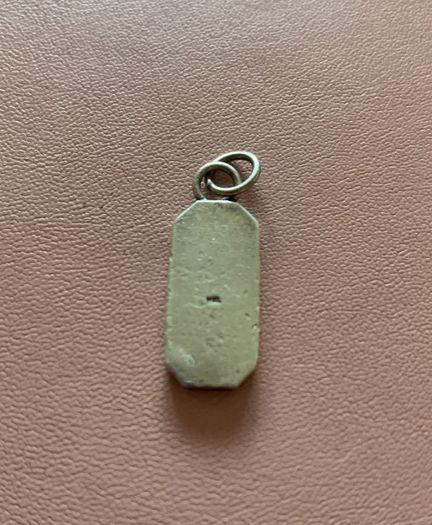 Sterling Silver Ingot Pendant