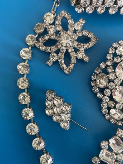 vintage Diamante Jewellery
