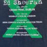 Ed Sheeran Concert T shirt Image 3