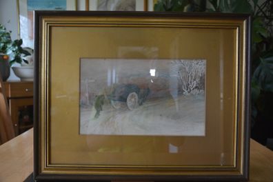 Vintage watercolor