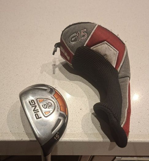 Ping G10 15 Hybrid, Left Handed, with Headcover