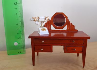 Doll house furniture for hallway - phone table