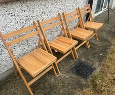 Folding chairs
