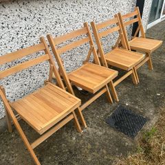 Folding chairs