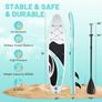 10ft Stand Up Paddle Boards Inflatable SUP Board Surfboard - Beginner's Kit Image 2