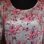 Lovely floral over the knee dress size UK16/18 EU44/46 Postage included Image 2