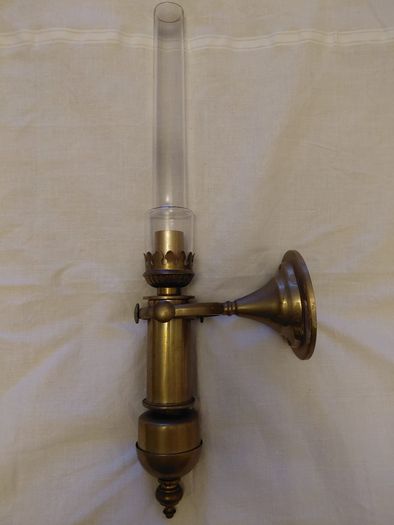 vintage Marine boat lamp with swing