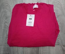 Bnwt Raspberry Button Back Jumper