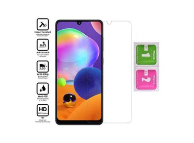 For Samsung Galaxy A31 Tempered Glass Screen Saver Protector Case Friendly New - FHT05SMTG