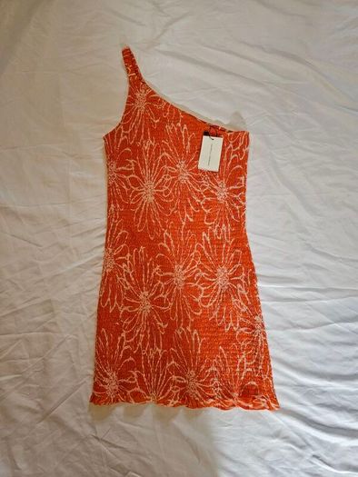 Faithful The Brand Mini Floral Orange Summer