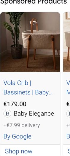 Baby elegance vola crib