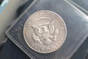 RARE" 1964 D kennedy half dollar Double Die Mint Contition