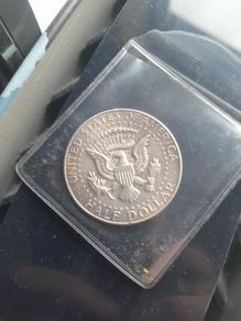 RARE" 1964 D kennedy half dollar Double Die Mint Contition