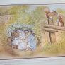 Vintage 1977 Beatrix Potter Nursery Frieze Trio Pictures Image 2