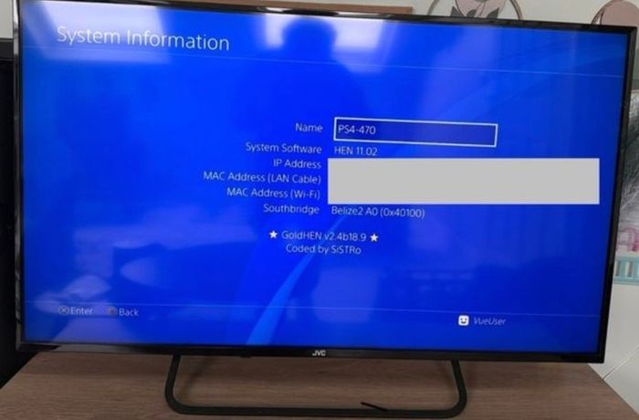 PS4 Pro Jailbroken
