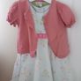 Beautiful summer dress and short sleeved cardigan. Image 5