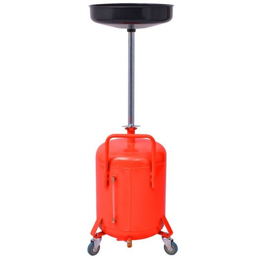 Waste Oil Drainer 49.5 L Steel Red
