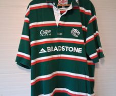 Leicester Tigers Jersey. Official Cotton Traders Mens Home Jersey. Collect In Dublin Or Receive Via Post.