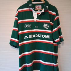 Leicester Tigers Jersey. Official Cotton Traders Mens Home Jersey. Collect In Dublin Or Receive Via Post.