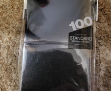 Ultra Pro - Standard Sleeves - Black 100 Sleeves TCG Magic the Gathering, pokemon