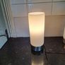 Lovely pair of frosted glass touch lamps Image 2