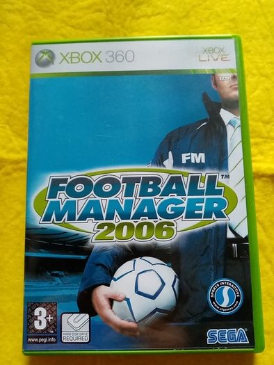 Football Manager 2006 Xbox 360 games Original