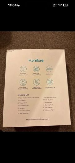 Robot vacuum, Horniture G20 Pro