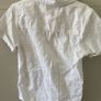 White short sleeve shirt 18-24 months Image 2