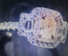 Sterling Silver Morganite Ring