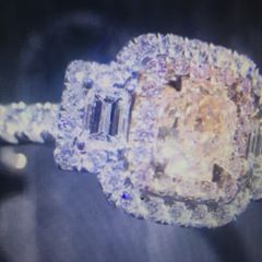 Sterling Silver Morganite Ring
