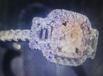 Sterling Silver Morganite Ring