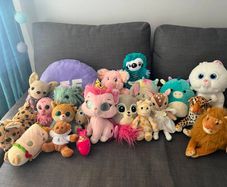 Assorted plush toys