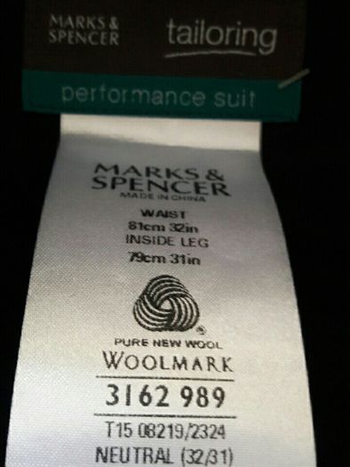 Mans Brown Suit Marks and Spencer 42 Long