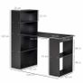 120cm Modern Computer Desk Bookshelf Writing Table Workstation 6 Shelves (FREE SHIPPING) Image 3
