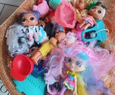 Dolls House and LOL Surprise Doll Collection.