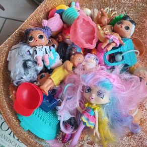 Dolls House and LOL Surprise Doll Collection.